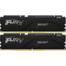 Модуль пам`яті DDR5 2x32GB/6400 Kingston Fury Beast Black (KF564C32BBK2-64)