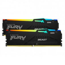 Модуль пам`яті DDR5 2x16GB/6000 Kingston Fury Beast RGB (KF560C30BBAK2-32)