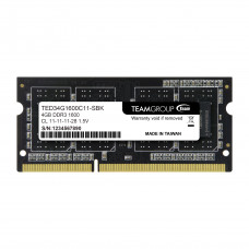 Модуль пам`ятi DDR3 4GB/1600 Team Elite (TED34G1C00C11-S01)