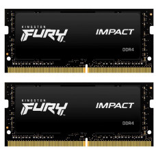 Модуль пам`яті SO-DIMM 2x32GB/2666 DDR4 Kingston Fury Impact (KF426S16IBK2/64)