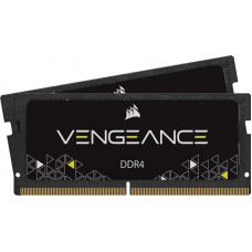 Модуль пам`ятi SO-DIMM 2x16GB/3200 DDR4 Corsair Vengeance Black (CMSX32GX4M2A3200C22)