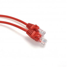 Патч-корд UTP EServer (CAT.5E UTP CORD-0.5M-RED) RJ45, Cat.5e, 0,5 м, червоний