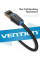 Патч-корд Vention CAT 8 SFTP Ethernet, 2 m, Black (IKABH)