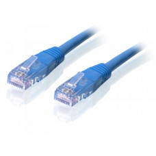 Патч-корд литий, UTP, RJ45, Cat.5e, 3m, синій