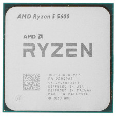 Процесор AMD Ryzen 5 5600 (3.5GHz 32MB 65W AM4) Tray (100-000000927)