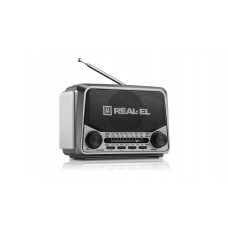 Радіоприймач REAL-EL X-525 Grey