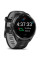 Смарт-годинник Garmin Forerunner 965 Carbon Gray DLC Titanium Bezel with Black Case and Black/Powder Gray Silicone Band (010-02809-80)