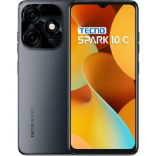 Смартфон Tecno Spark 10C (KI5m) 4/64GB NFC Dual Sim Meta Black (4895180798214)