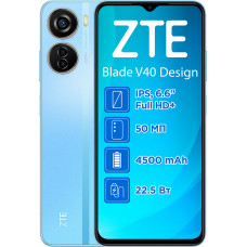 Смартфон ZTE V40 Design 4/128GB Dual Sim Blue