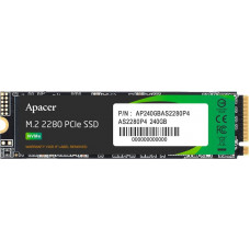 Накопичувач SSD 240GB Apacer AS2280P4 M.2 2280 PCIe 3.0 x4 3D TLC (AP240GAS2280P4-1)