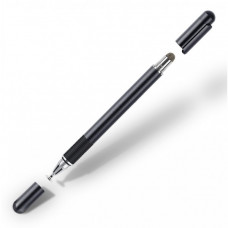 Стілус універсальний SK 2 в 1 Capacitive Drawing Point Ball Black (1005001657604970B)