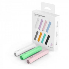 Чохол Goojodoq Capture для стилуса Apple Pencil 3 2 1 Gen 3шт White/Pink/Green (1005004066236161WPG)