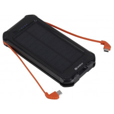 Універсальна мобільна батарея Sandberg 3in1 Solar Powerbank 10000mAh Black (420-72)