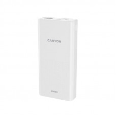 Універсальна мобільна батарея Canyon PB-2001 20000mAh White (CNE-CPB2001W)