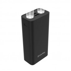 Універсальна мобільна батарея ColorWay Lamp 30000mAh Black (CW-PB300LPB3BK-F)