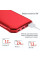 Універсальна мобільна батарея ColorWay Soft Touch 10000mAh Red (CW-PB100LPE3RD-PD)