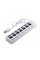 Концентратор USB2.0 Voltronic 7хUSB2.0 White (YT-H7SHS-W/10450), Blister