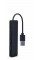 Концентратор USB 3.0 Gembird 4хUSB3.0, пластик, Black (UHB-U3P4-04)