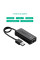 Концентратор USB 3.0 Ugreen 3xUSB 2.0 + RJ45 1000M Ethernet, Black (20264)