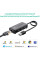 Концентратор USB 3.0 Ugreen 3xUSB 2.0 + RJ45 1000M Ethernet, Black (20264)