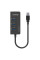 Концентратор USB3.0 Orico (CA912742) HR01-U3-V1-BK-BP Black 3хUSB3.0 + RJ45