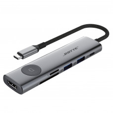 Концентратор FrimeCom USB-C Boyye 7-в-1 (UC-721)