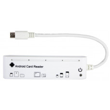 Кардрідер MicroUSB PowerPlant KD000OT0440 White