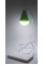 USB-світильник з LED-лампочкою Dengos, шнур ~1м, 5V, 5W, Green (LED-BULB-5V5W-GREEN)