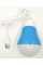 USB-світильник з LED-лампочкою Dengos, шнур ~1м, 5V, 5W, Blue (LED-BULB-5V5W-BLUE)