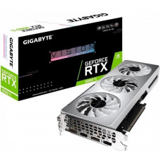 Відеокарта GF RTX 3060 Ti 8GB GDDR6 Vision OC Gigabyte (GV-N306TVISION OC-8GD 2.0) (LHR)