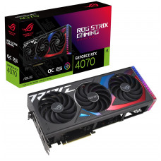 Відеокарта GF RTX 4070 12GB GDDR6X ROG Strix Gaming OC Asus (ROG-STRIX-RTX4070-O12G-GAMING)