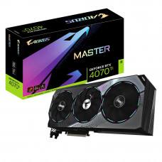 Відеокарта GF RTX 4070 Ti 12GB GDDR6X Aorus Master Gigabyte (GV-N407TAORUS M-12GD)