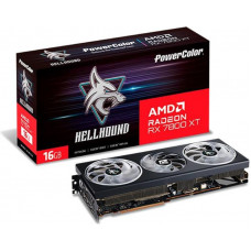 Відеокарта AMD Radeon RX 7800 XT 16GB GDDR6 Hellhound PowerColor (RX 7800 XT 16G-L/OC)