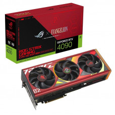 Відеокарта GF RTX 4090 24GB GDDR6X ROG Strix OC EVA-02 Edition Asus (ROG-STRIX-RTX4090-O24G-EVA-02-EDITION)