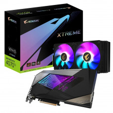 Відеокарта GF RTX 4070 Ti 12GB GDDR6X Aorus Xtreme Waterforce Gigabyte (GV-N407TAORUSX W-12GD)