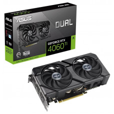 Відеокарта GF RTX 4060 Ti 16GB GDDR6 Dual EVO Asus (DUAL-RTX4060TI-16G-EVO)