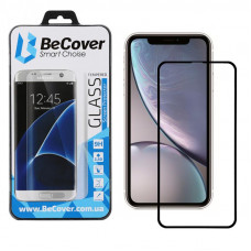 Захисне скло BeCover для Apple iPhone XR Black (702621)