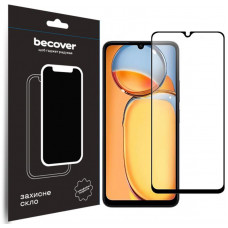 Захисне скло BeCover для Xiaomi Redmi 13C/Poco C65 Black (710491)