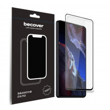 Захисне скло BeCover для Xiaomi Poco F5 Pro Black (709744)