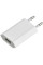 Мережевий зарядний пристрій Apple iPod/iPhone (1USBx1A) 1000mAh White (D02089)