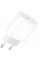 Мережевий зарядний пристрій Denmen DC06 (1USB 3.6A) PD20W+QC3.0 White (DM-DC06-WH)