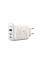 Мережевий зарядний пристрій XO CE04 (1USB, 2USB-C) QC3.0 PD3.0 White (XO-CE04-WH)