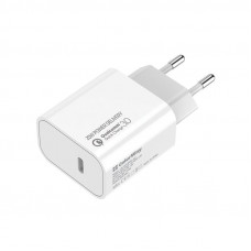 Мережевий зарядний пристрій ColorWay (1USB Type-C PDx3A) White (CW-CHS026PD-WT)