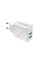 Мережевий зарядний пристрій Grand-X (2xUSB 3.1А) White (CH-60W)