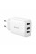 Мережевий зарядний пристрій Baseus Compact (3USB, 3.4A) 17W White (CCXJ020102)