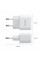 Зарядний пристрій Ugreen CD241 White (10220)