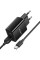 Зарядний пристрій Borofone BA53A Powerway (2USB, 2.1А) Black (BA53ACB) + кабель Type-C