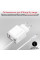 Зарядний пристрій Promate iCharge-PDQC3 White
