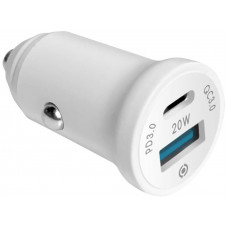 Автомобільний зарядний пристрій Piko CC-302QP (2USB, 3A) White (1283126509896)