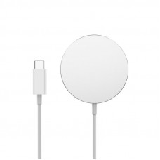 Бездротовий зарядний пристрій СolorWay MagSafe Charger 15W for iPhone White (CW-CHW27Q-WT)